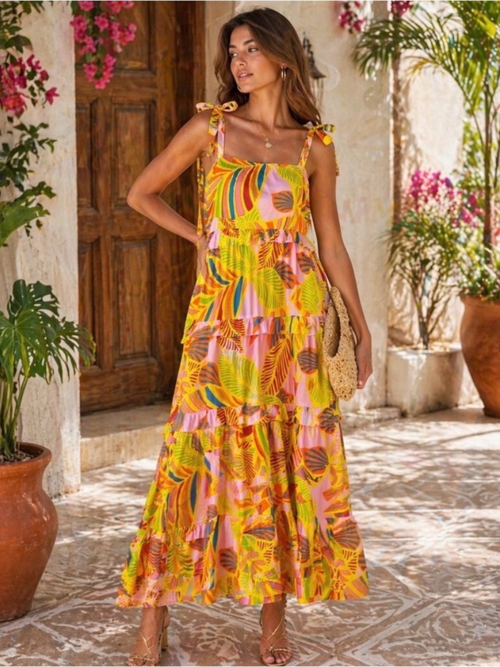 Flora Bea NYC Carey Maxi Dress